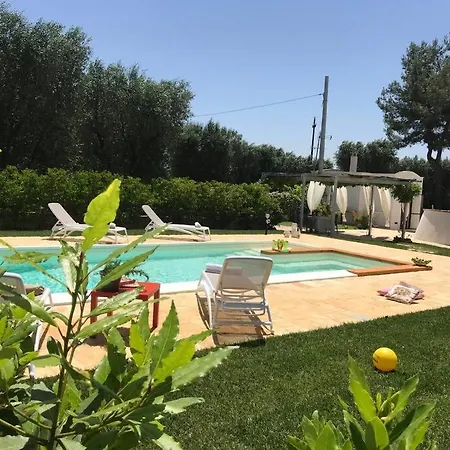 빌라 Trullo Chefmarco Private/saltwater Swimming Pool 산 미켈레 살렌티노